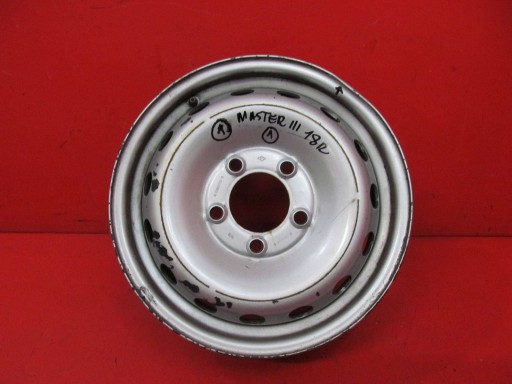 MASTER 3 III MOVANO B NISSAN NV400 disk STALOWA 16'' 5x130 6.5J ET66