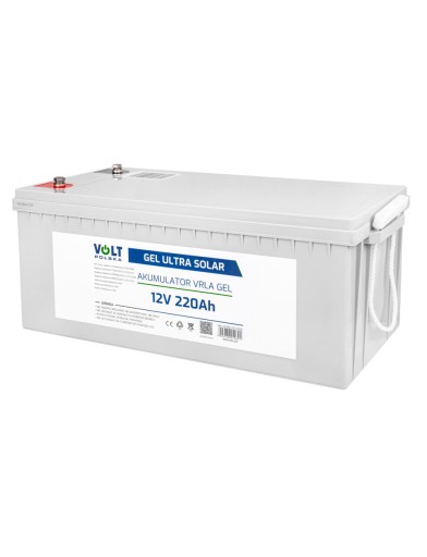 12 в аккумулятор глубокого цикла 220 ач вольт польша глубокий разряд солнечный