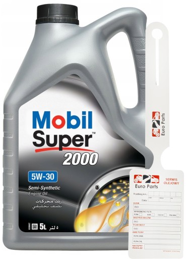 MOBIL SUPER 2000 X1 5W30 ACEA A3 / B4 API SJ 5L