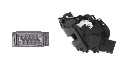 9076ZC-1F, 9076ZC-1F - Замок двери передний л volvo c30 s40 s80 v50 v70 xc60