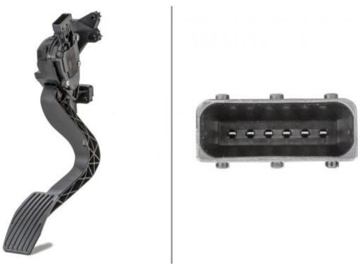 6PV 010 - Педаль акселератора подходит для: fiat doblo, doblo cargo, fiorino/miniv