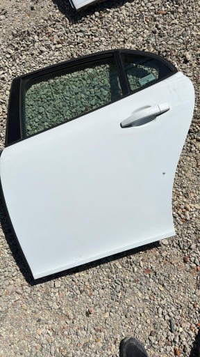 door left rear part left rear. SAAB 9-3 93 colour 306 BIALE sedan 07-11 LIFT