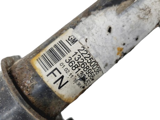 shock absorber MCPERSON left front OPEL MERIVA B 1.7 CDTI 13268958