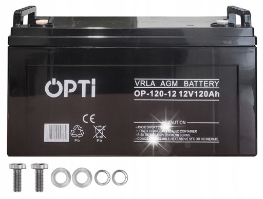 Agm аккумулятор volt polska opti 120ah ибп инвертор преобразователь