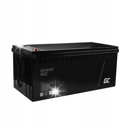 Зеленая батарея vrla agm 12 в 200 ач