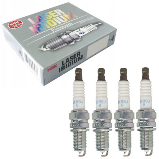 93311 - 4x fiat bravo 1.4 tylet иридиевые свечи зажигания ngk ikr9j8