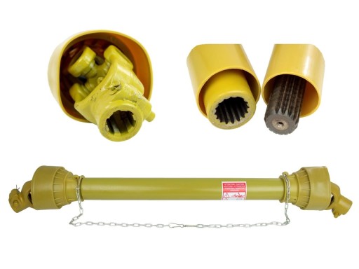 Шарнирно-телескопический вал 120-155 G72312