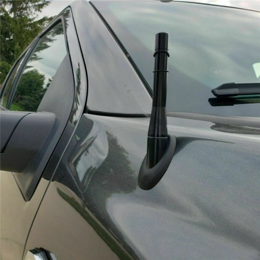 Antenna Car Accessories Aluminum Screw-On Short Ca