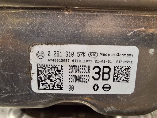 Computer 0261S1057K 237D40552R 237D40551R RENAULT MEGANE E-TECH