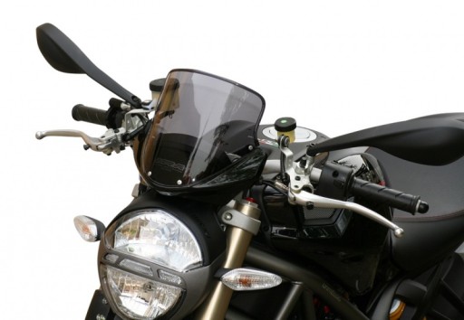 Sklo na motocykel MRA DUCATI MONSTER 696, M5, -, forma T, bezfarebné, MRA,
