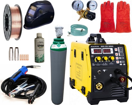 Зварювальний апарат MIG / MAG 201 MMA MAGNUM 200A