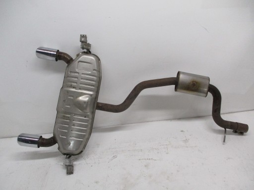 muffler, exhaust AUDI TT 8S0 8S0253611E 8S0253411A