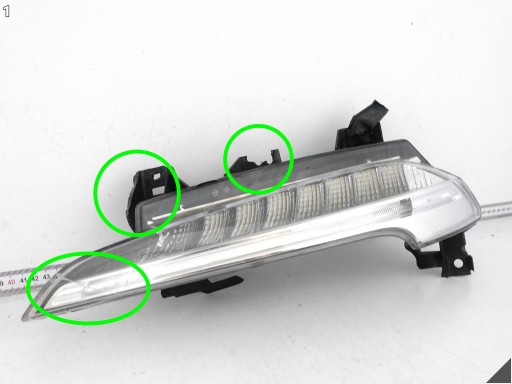 PORSCHE 911 991 11-15 fog light LED DRL light indicator left front