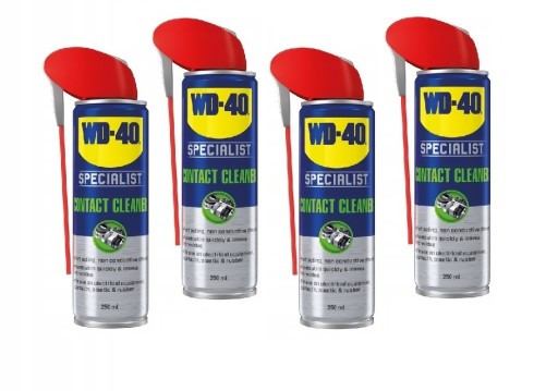 WD-40 СПЕЦИАЛИСТИЧЕСКИЙ ОЧИСТИТЕЛЬ ДЛЯ КОНТАКТОВ 250МЛ