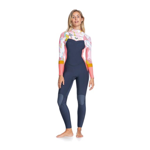 Жіночий гідрокостюм для плавання Roxy Syncro 4/3 мм сірий