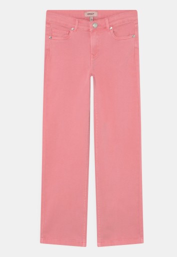 Detské džínsové nohavice ONLY KIDS ružové 134