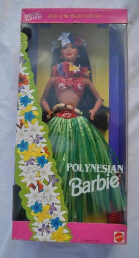 lalka barbie POLYNESIAN DOLLS OF THE WROLD COLLECTION mattel 1994