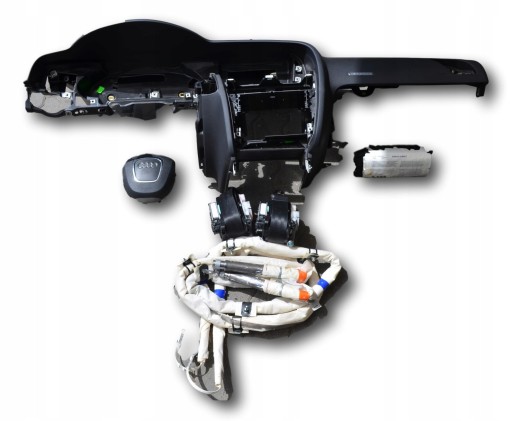 AUDI A5 8T бортовая консоль подушка безопасности