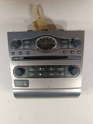 control panel of the air conditioning Infiniti G 4 facelift 2013 258101CA1B