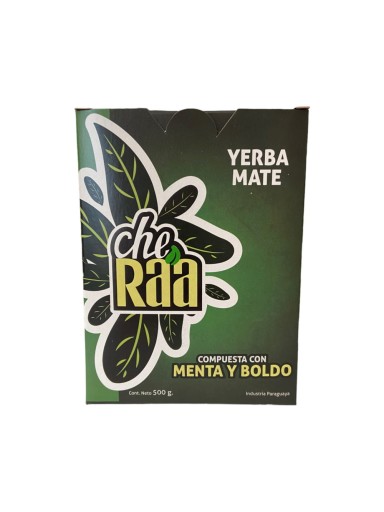 Yerba mate Che Ra'a Menta Boldo 500g