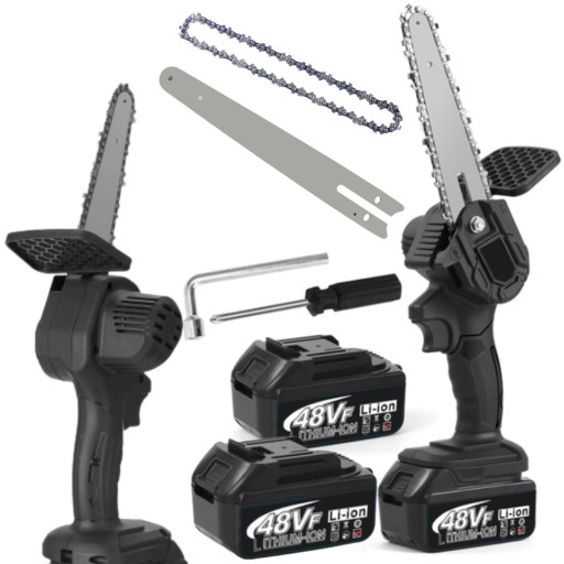 Мини-пила 1400W беспроводная ручная цепная пила