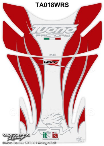 TANKPAD MOTOGRAFIX Aprilia 2nd Gen Tuono 2006-2011