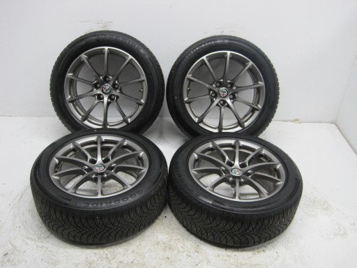 wheels discs tyres ALFA ROMEO GIULIA R17 M+S 24r