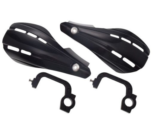 W2210331 - Handbary Handguards Cross Enduro Quad ATV черный