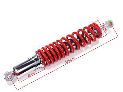 5900802214979 - АМОРТИЗАТОР ПЕРЕДНІЙ ATV 150 ЧЕРВОНИЙ FUXIN