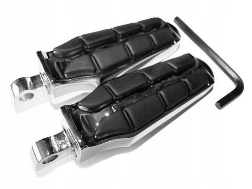 PG-037 - ПІДНІЖКИ ПАСАЖИРА ВОДІЯ МОТОЦИКЛА ХРОМ