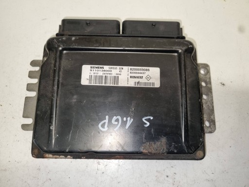 Чистий / незайманий двигун комп'ютер renault clio ii 1.2 s110138000c 8200059086