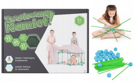 Божевільний намет, що світиться в темряві BAZA House