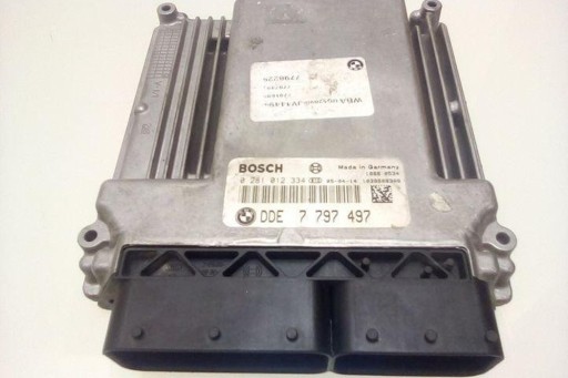 Эбу компьютера двигателя bmw 1 (e87) 7797497 2,0 л дизель 120 квт 2006 г.