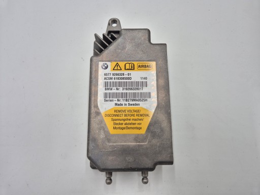 modul SENSOR airbag POWIETRZNYCH 9266328 BMW F01 F10 F11