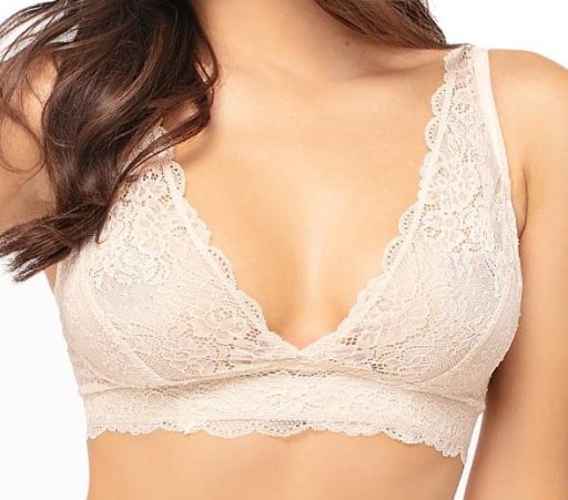 М'який бежевий бюстгальтер для годування Momtobe Bloss розмір 70G