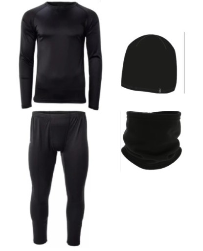 Комплект білизни чорного кольору, розмір XL