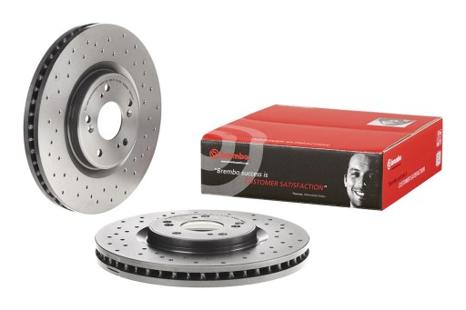 09.B269.1X - BREMBO XTRA ПЕРЕДНІ ДИСКИ ACCORD VIII 08-320 ММ