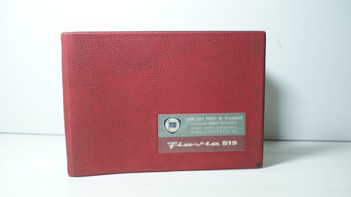 LANCIA FLAVIA CATALOGO PARTI DI RICAMBIO LANCIA FLAVIA 819 АЛЬБОМ КНИГА