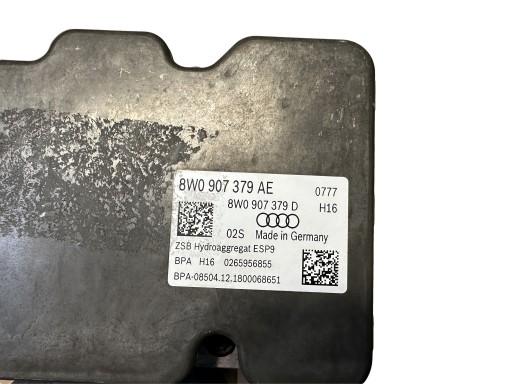 AUDI A4 A5 8W B9 Centralina Servofreno ABS 8W0907379AE