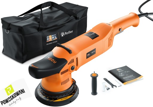 ADBL Roller D21125-01+B ПОЛІРУВАЛЬНА МАШИНА DA ПОДВІЙНОЇ ДІЇ 21 мм ШТРОКІВ + МІШОК