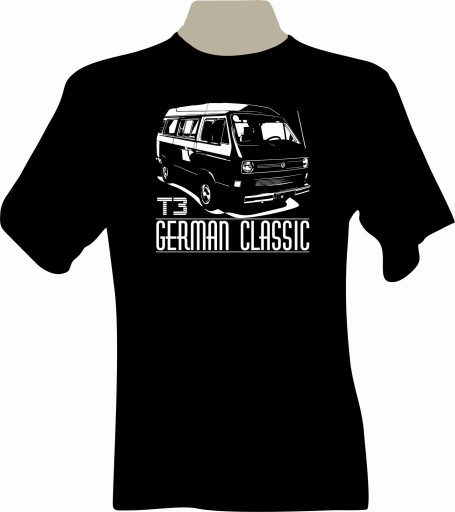 Футболка с принтом VW T3 Transporter