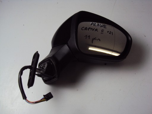 ДЗЕРКАЛО ПРАВЕ RENAULT CAPTUR II 19- BIXNK 9 PIN