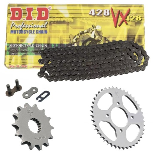 ZNW0000233.000497.PLCO - DID X-RING приводний комплект SUZUKI GN 125 E 99-00r.