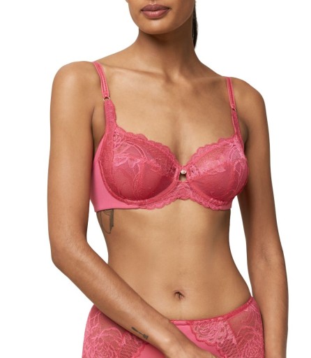 TRIUMPH WILD ROSE FLORALE W01 MINIMIZER BRA 75E - 11547880896 - oficjalne  archiwum Allegro