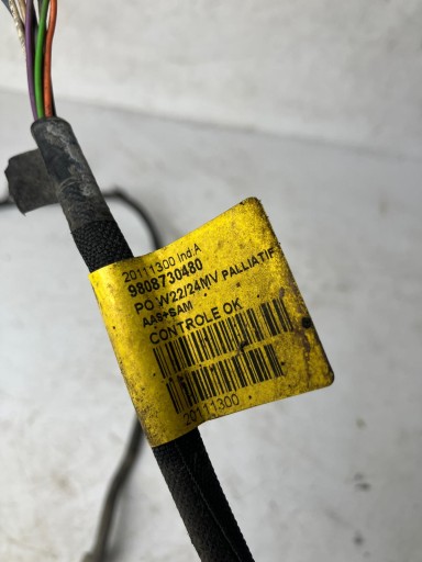 cablaggio Paraurti posteriore per 6 PDC PEUGEOT 508 e LIFT SW KOMBI 9808730480