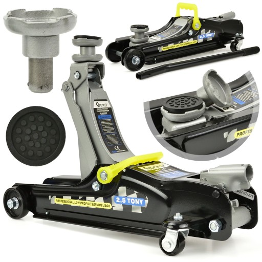 АВТОМОБИЛЬНЫЙ ДОМКРАТ НИЗКИЙ ЛЯГУШАЧИЙ ДОМКРАТ 2,5 Т РЕЗИНА