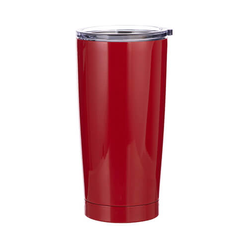 Tepelný pohár 550 ml pre sublimáciu - červená