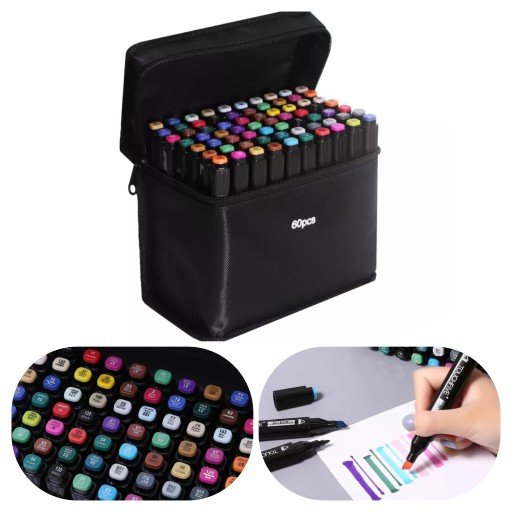 Маркери МАРКЕРИ АЛКОГОЛЬНІ ТРІПС 80 ШТ. 80 шт.