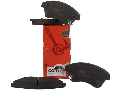 GDB1843 - TRW ТОРМОЗНЫЕ КОЛОДКИ ПЕРЕДНИЕ OPEL ASTRA J