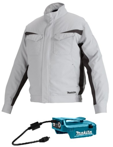 MAKITA DFJ213Z AKUM. ВЕНТИЛИРУЕМАЯ КУРТКА L + АДАПТЕР